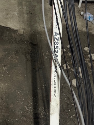 スパイダーモアAZ852AF 畦草刈。斜面刈完売ありがとうございました
