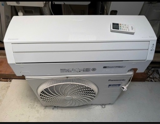 パナソニック2022年製６-8畳(本体＋工事代を含む)