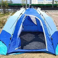 美品 ワンタッチテント 5人用 説明書付きの画像