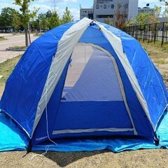 美品 ワンタッチテント 5人用 説明書付きの画像