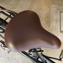 自転車 SUB CREW ブラウン 変速ギア6段 ママチャリ 通勤 通学 URBAN CLASSIC CRUISER SHIMANOの画像