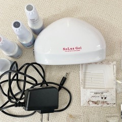 Soluz Gel LEDライト　ソルースジェル　ジェルネイルキット　ネイルセット　ネイル道具の画像