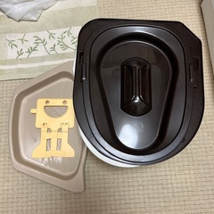 未使用品　安寿ポータブルトイレFX30自動ラップの画像