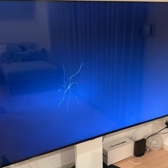 (液晶割れ)LG LED LCD カラーテレビ　75型の画像