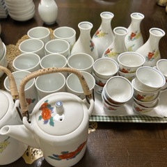 食器　急須　湯呑　おちょこセットの画像