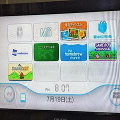 任天堂 wiiソフト付きですぐ遊べるセットの画像