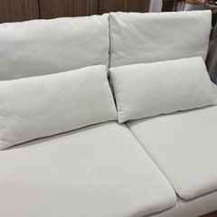 【無料でお譲りします】IKEA ソーデルハムン 3人掛けコンパクトソファの画像