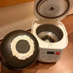 炊飯器3合炊き　差し上げます　ニトリで購入の画像