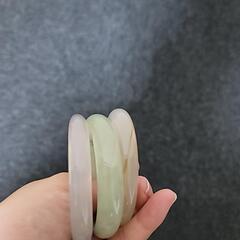 瑪瑙  翡翠 ブレスレットの画像