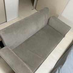 ミニベットになるソファの画像