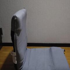 座いす　グレーの画像