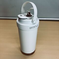 真空断熱セラミックコート・ストロー付きタンブラー（ベージュ）500mLの画像