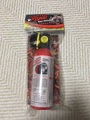 OUTBACK 熊撃退スプレー カウンターアソールト230g 熊よけ 熊スプレー