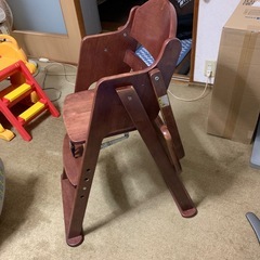 決まりましたハイチェアの画像