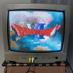 【動作確認済み】レトロゲーム専用ブラウン管テレビ　FUNAI TV-142 の画像