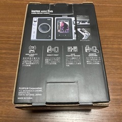 チェキ  フジフィルム  instax mini Evoの画像
