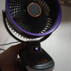 ポータブル扇風機の画像