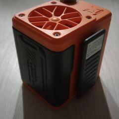多数連絡きたため停止中　未使用　腰掛け扇風機の画像
