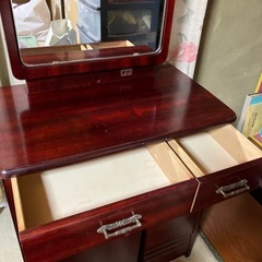 ドレッサー　鏡台の画像