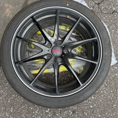19インチ Rays FORGED VR タイヤ付き！４本セット！ の画像