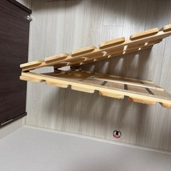 ベビー用すのこベッドの画像