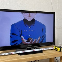 SHARP 液晶テレビの画像