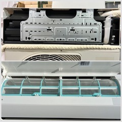 ■難あり■東芝 エアコン 大清快 14畳用 4.0kw 2022年製■TOSHIBA RAS-4012T 単相100V 冷媒R32■電源コードに問題ありの画像