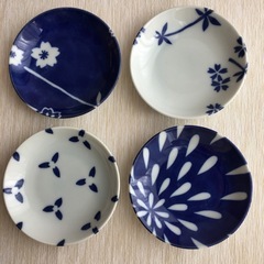 明和窯金陶苑 江戸小粋小皿 有田焼清秀 伊万里豆皿 計6枚セットの画像