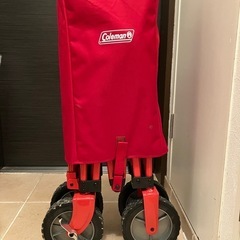 コールマン　アウトドアワゴン　レッドの画像