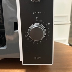東芝電子レンジ　2025年製　使用期間２ヶ月の画像