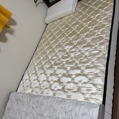 GOKUMIN シングルベッド マットレス付きの画像