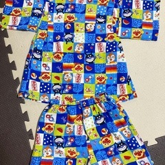 美品✨アンパンマン✨甚平✨ベビー95✨ベビー服✨夏祭り✨七夕✨夕涼み✨男の子の画像