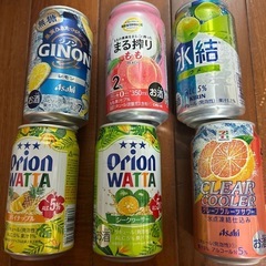 【非対面取引】お酒6缶まとめての画像