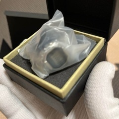 CASIO RING WATCH カシオ リングウオッチ ブラック CRW-001-1JRの画像