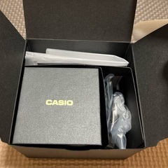 CASIO RING WATCH カシオ リングウオッチ ブラック CRW-001-1JRの画像