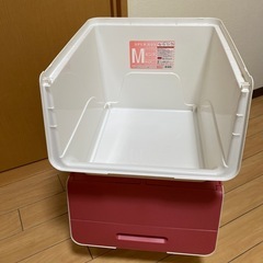収納ボックス　2個セットの画像