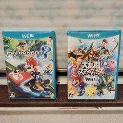 😭今日限定⏩️ＷiiＵ/🚘️マリオカト＆スマブラセット⭕️稼働品🎁オマケつき👨👩❌早い者がち❌の画像