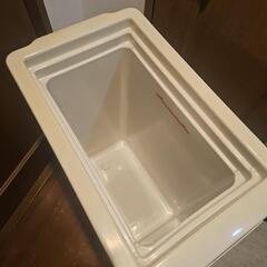 【中古】SANYO 小型冷凍冷蔵ストッカー SCR-S45　動作確認済みの画像