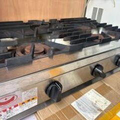 🔥マルゼン 業務用3口ガスコンロ RGC‑096D（LPガス用）💨 50,000円の画像