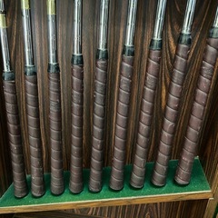 パワービルト 青木功限定モデル 212/707 アイアン ウッド 箱付きの画像