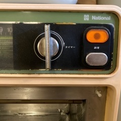 昭和レトロ電子レンジの画像