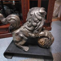 狛犬飾り物の画像
