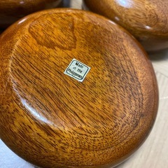 未使用　木製皿　サラダ おつまみ キャンプ アウトドア　の画像