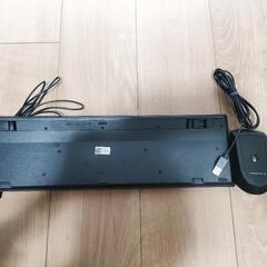 Dell キーボード　マウス　2点セット 有線 日本語配列 マルチメディア対応 ブラック　USBキーボードの画像