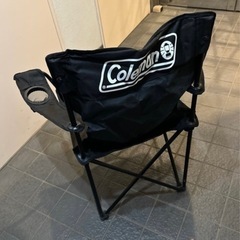 使用頻度少なめ　コールマン　折り畳み 椅子の画像