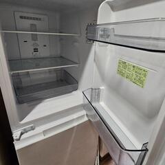 美品✨21年製シャープ製のノンフロン冷凍冷蔵庫「SJ-D15H-W」 の画像