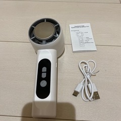 新品　冷却プレート付き　ハンディファン　の画像