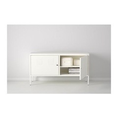 IKEA PS　キャビネット ホワイト 119x63 cm (902.514.52) の画像