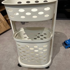ランドリーバスケットラックあげます