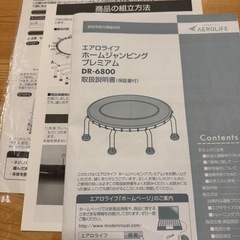 トランポリン(大人可、100kgまで)の画像